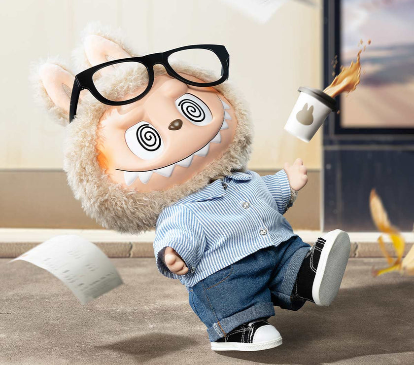 Labubu en vinyle - The Monsters Flip With Me