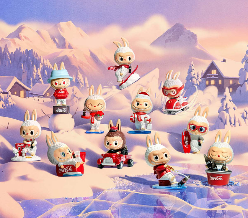 Boîte Labubu Coca-Cola series vinyle