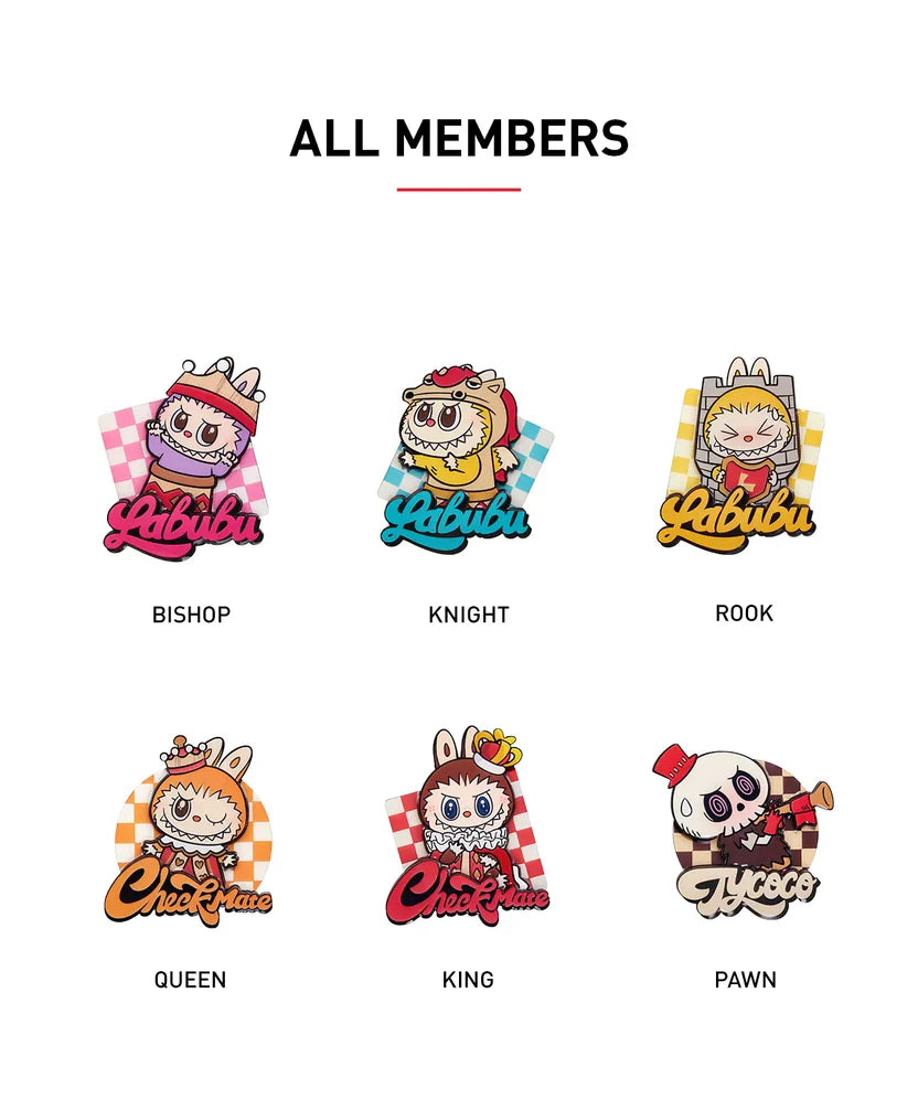 Labubu Blind Box Let's checkmate series