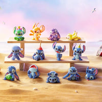 Labubu popmart x Disney Stitch Little Emotions Series Figures